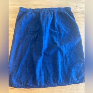 Liz Claiborne Blue Knee-Length‎ Pencil Skirt Women’s XL Preloved